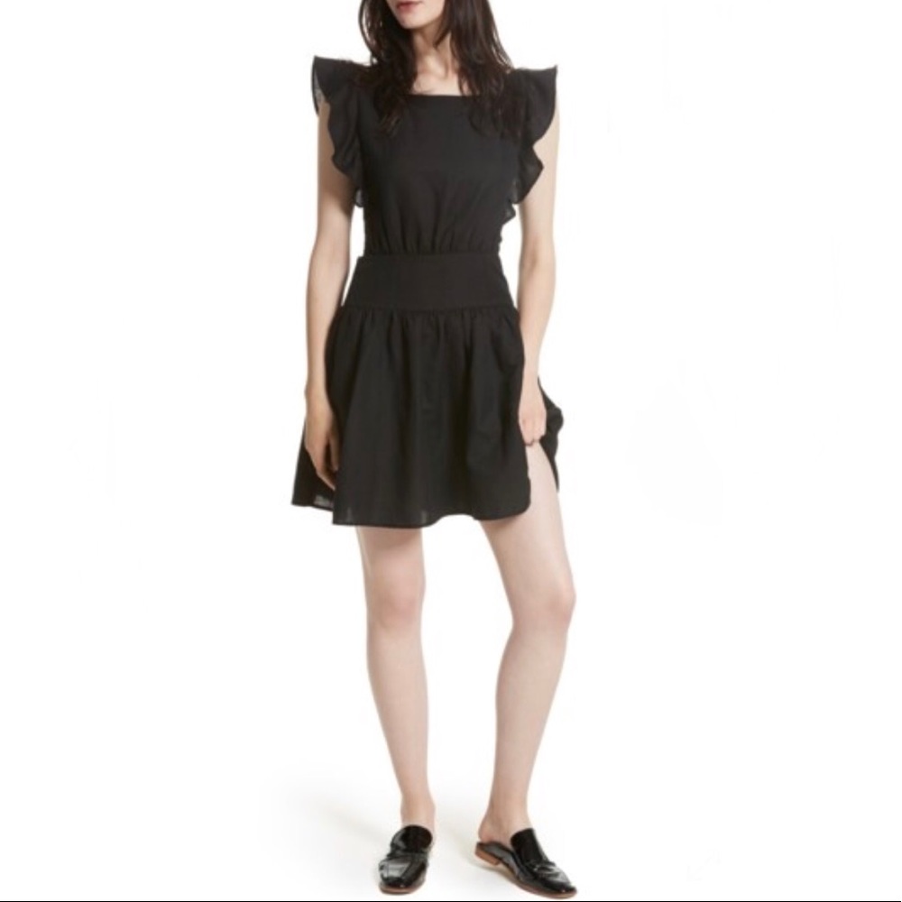 Erin Ruffle Minidress